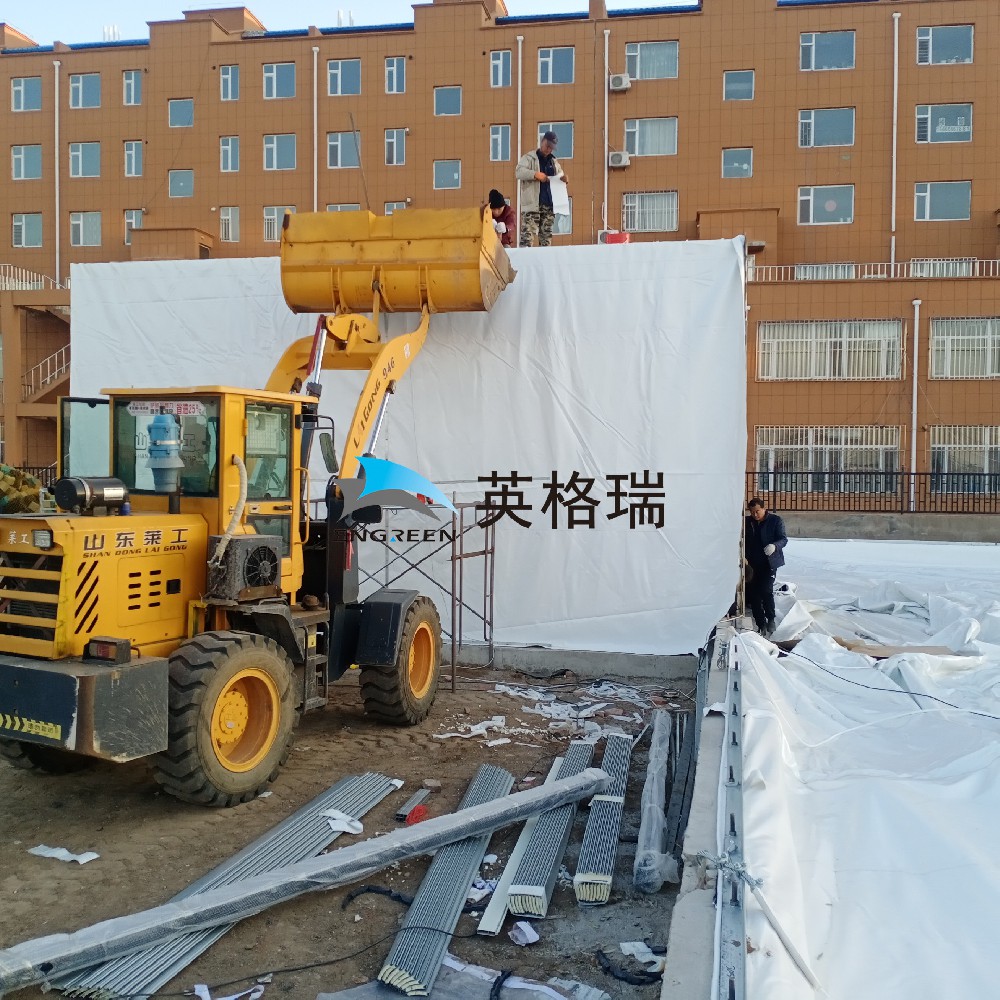 你知道建造一座合格的氣膜建筑，需要經(jīng)歷哪些施工步驟嗎？英格瑞氣膜帶你了解氣膜建筑的施工流程！